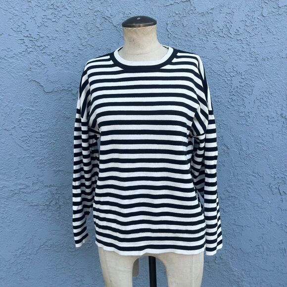 Banana Republic Women's Striped Sweater in Large Minimalist grunge - Picture 2 of 8